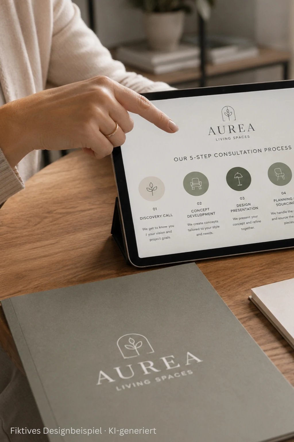 Key Visual Beratung, Linie Aurea, eWendt&Marketing, Werbeagentur